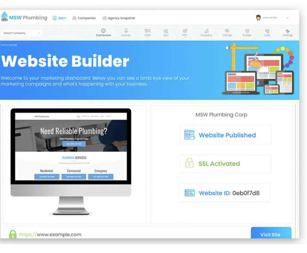 Website Builder WordPress
