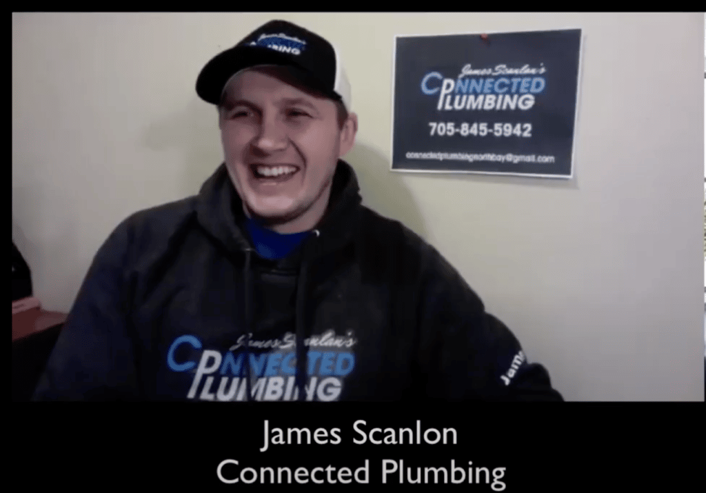 North Bay Plumbing Company James Scanlon from Connected Plumbing